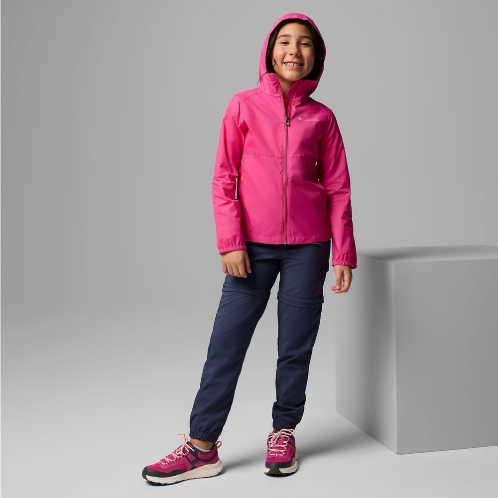 NWOT Columbia Vibrant Pink Switchback II Jacket 14/16 - Picture 3 of 4